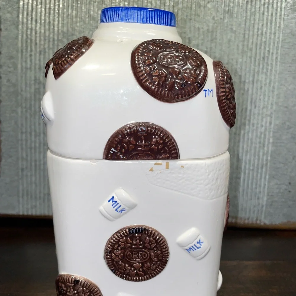 Collectible Nabisco Oreo‎ Cookies Got Milk Jug Cookie Jar